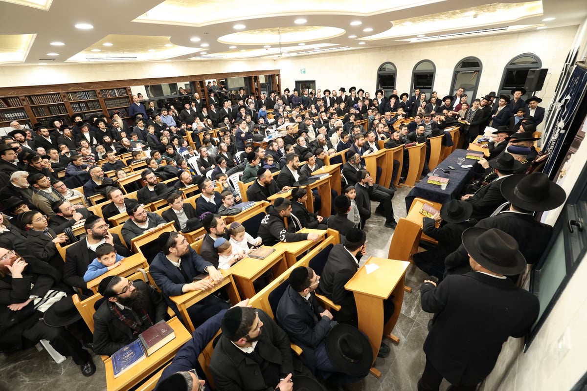 הראשל"צ הגאון רבי יצחק יוסף במודיעין עילית