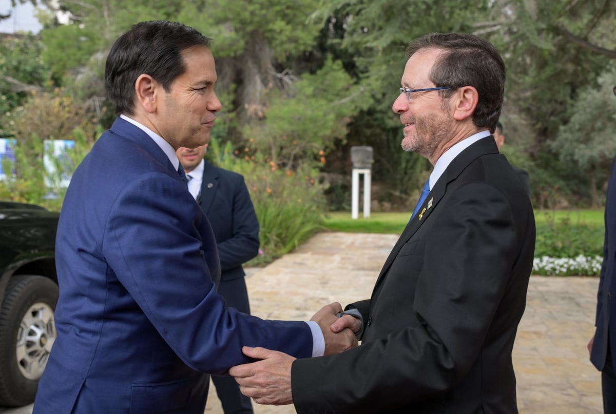 רוביו: "היה לי חשוב שזה יהיה אחד הביקורים הראשונים"