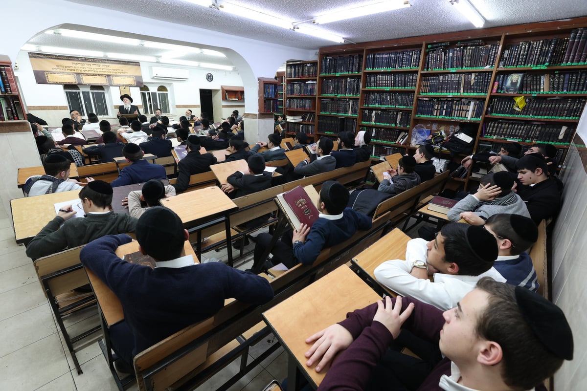 הגר"ש זעפרני בביקור בישיבת 'משכן חיים'