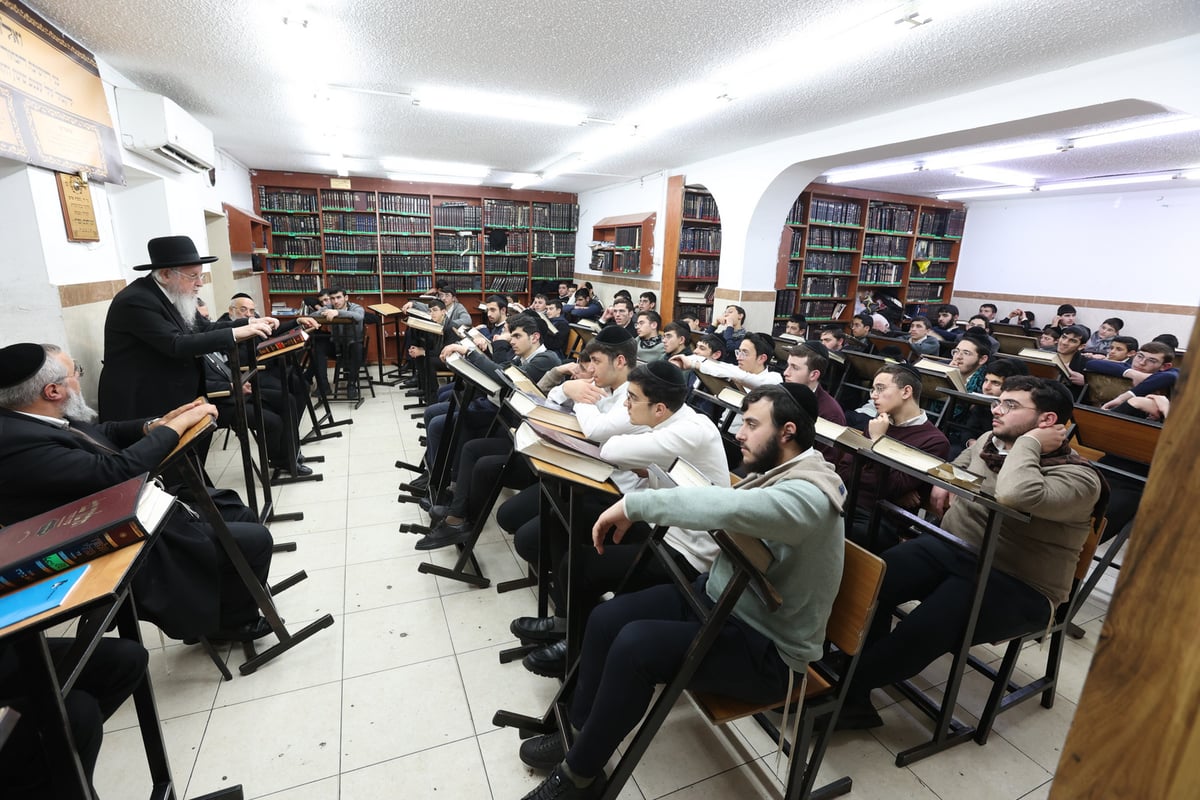 הגר"ש זעפרני בביקור בישיבת 'משכן חיים'