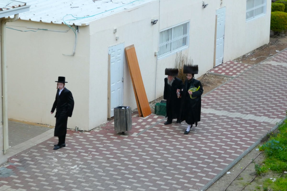 הגה"צ רבי מאיר הייזלר בשבת התאחדות בקוממיות 