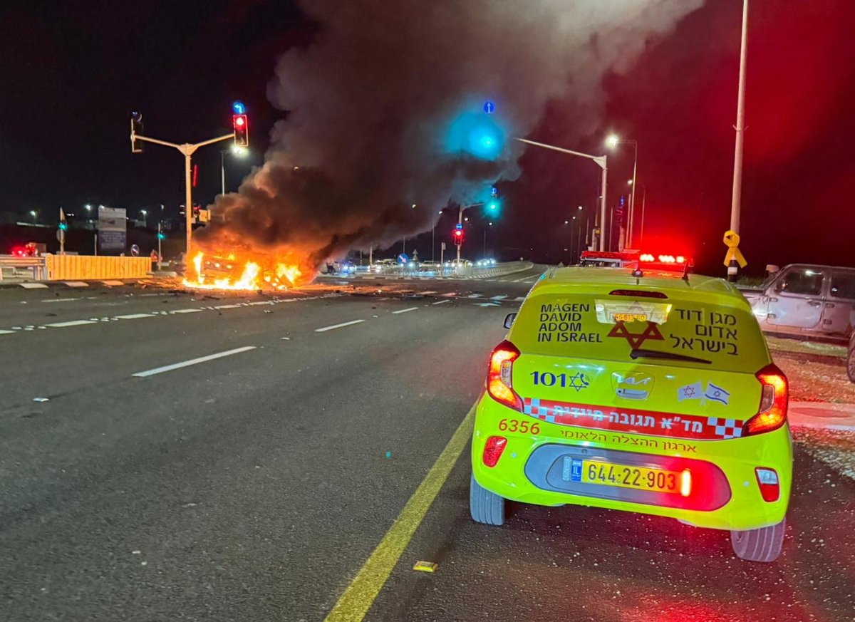 חשד לחיסול: רכב התפוצץ בכביש המרכזי, הנהג נהרג