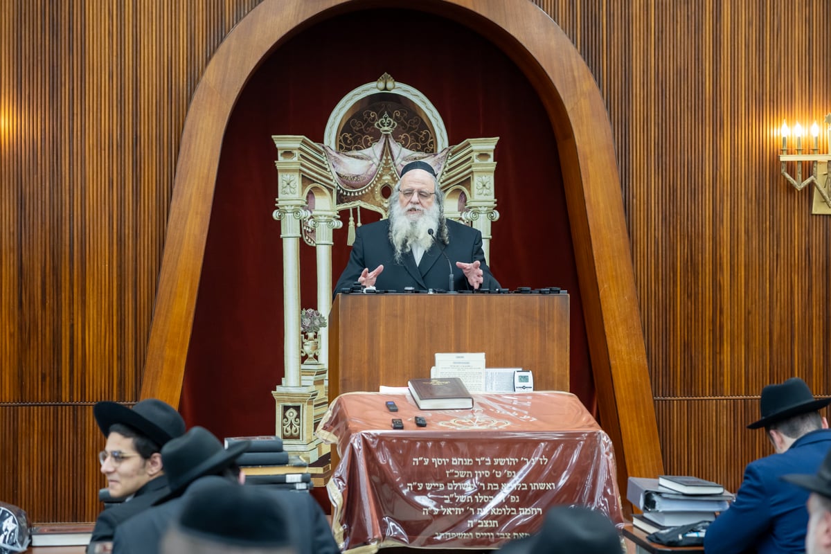 הגר"ש אלתר בביקור בבולטימור