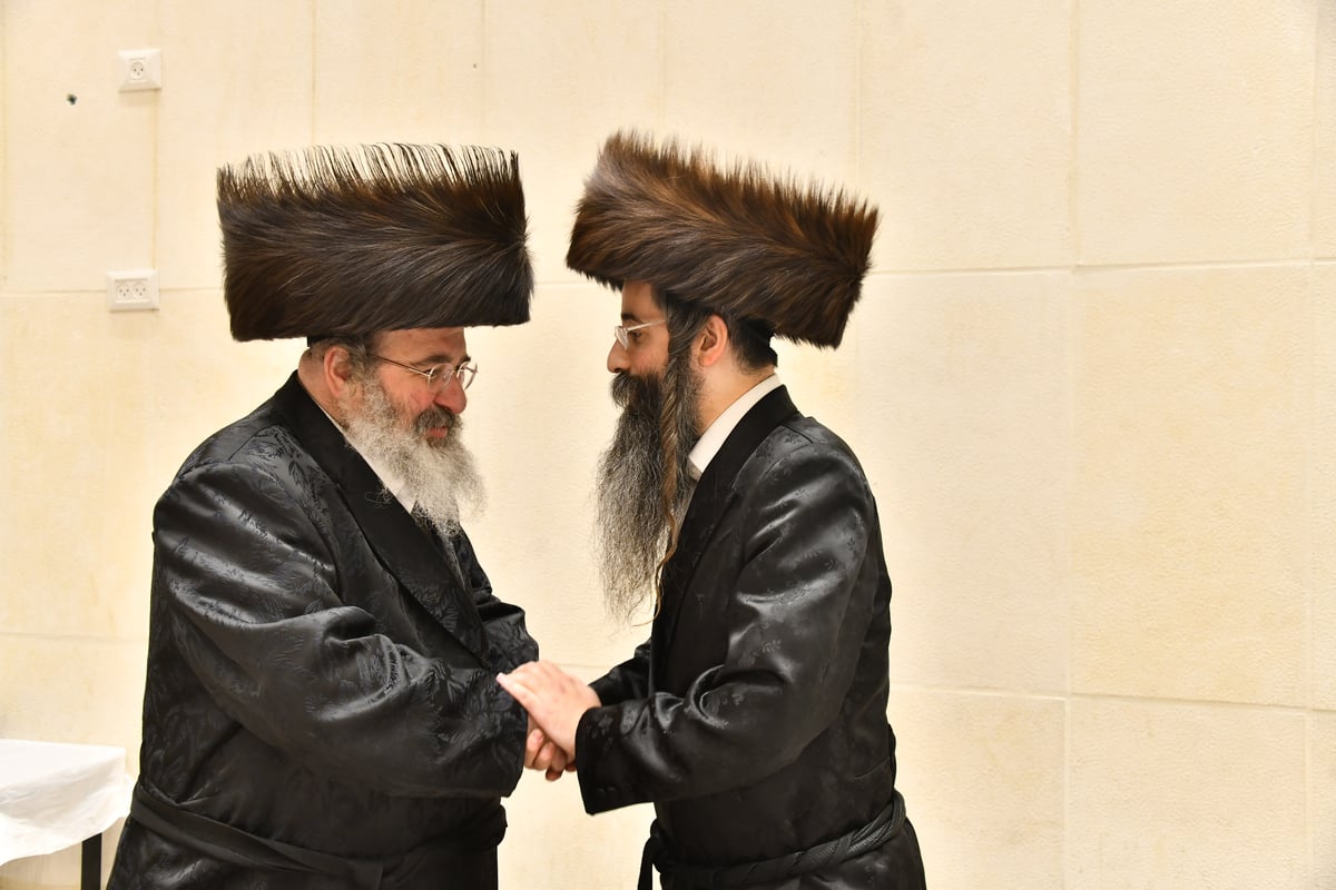 שמחת הבר מצווה בחצה"ק מכנובקא בעלזא - יארסלוב