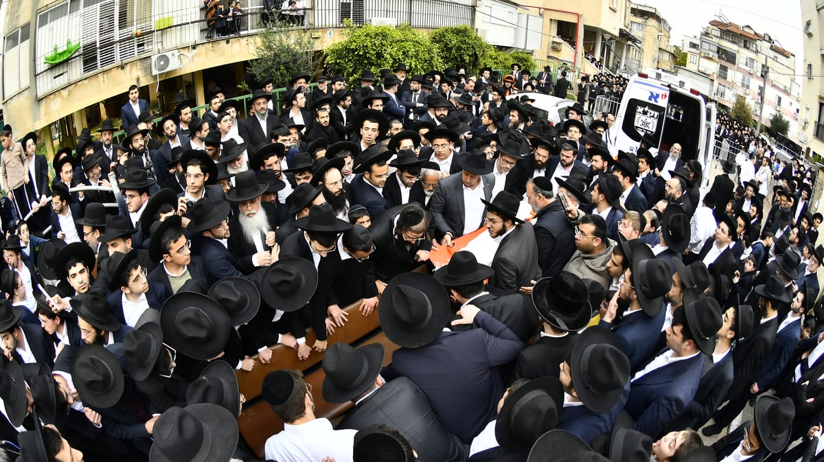 הלוויית הגאון רבי שלמה בן שמעון זצ"ל