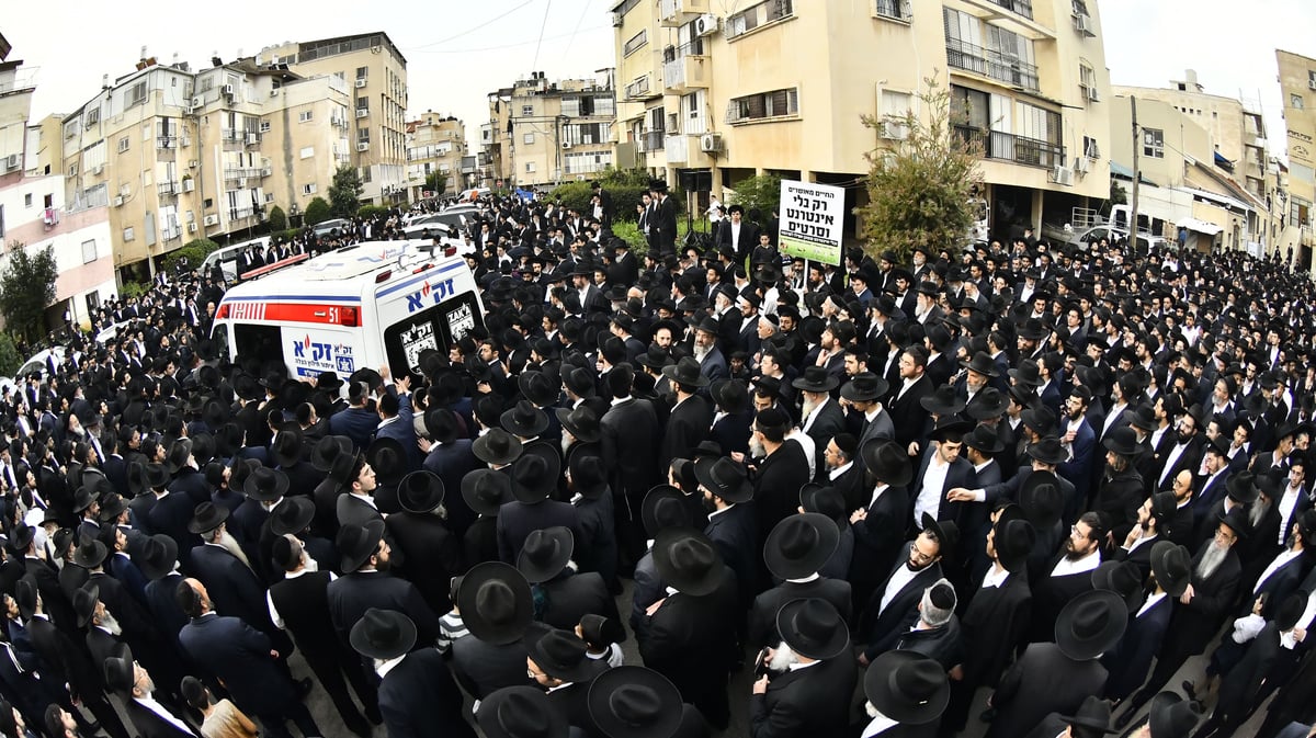 הלוויית הגאון רבי שלמה בן שמעון זצ"ל