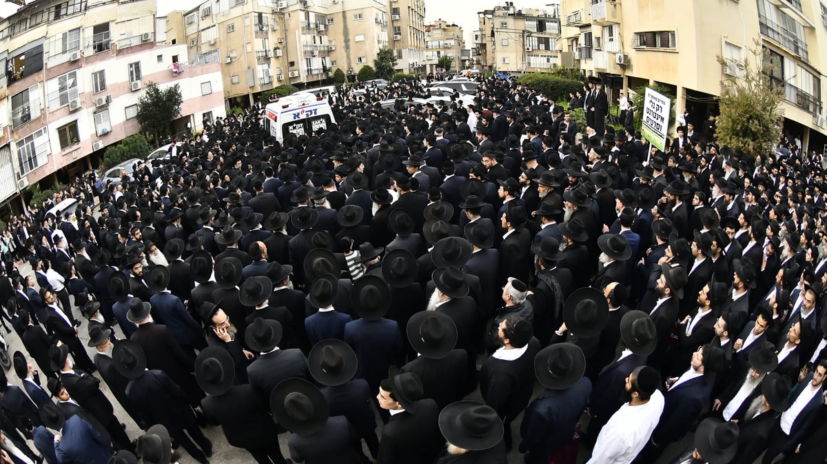 הלוויית הגאון רבי שלמה בן שמעון זצ"ל