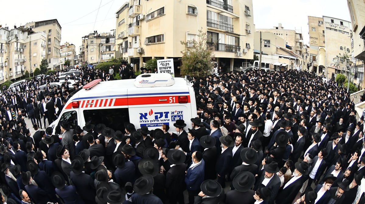 הלוויית הגאון רבי שלמה בן שמעון זצ"ל