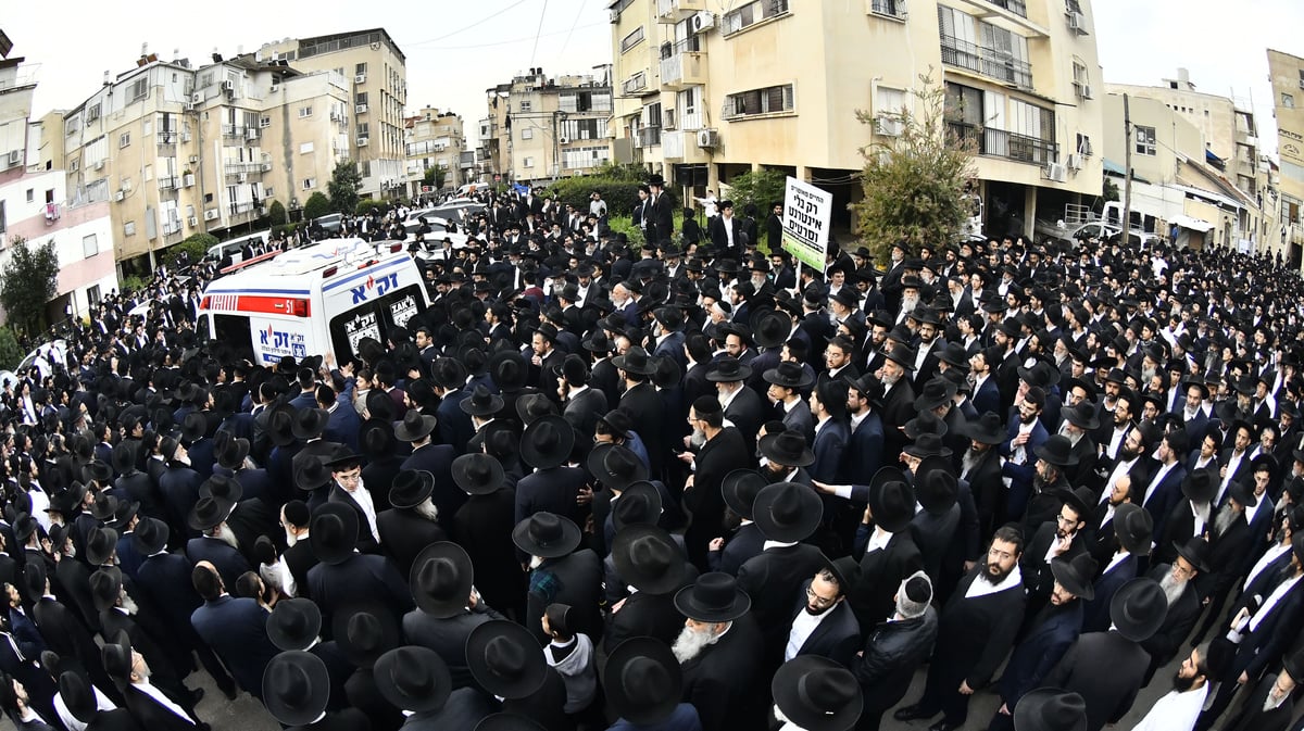 הלוויית הגאון רבי שלמה בן שמעון זצ"ל