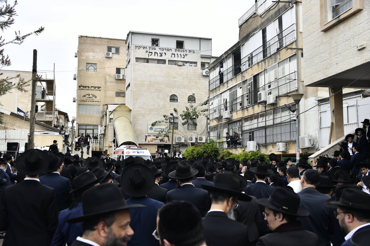 הלוויית הגאון רבי שלמה בן שמעון זצ"ל