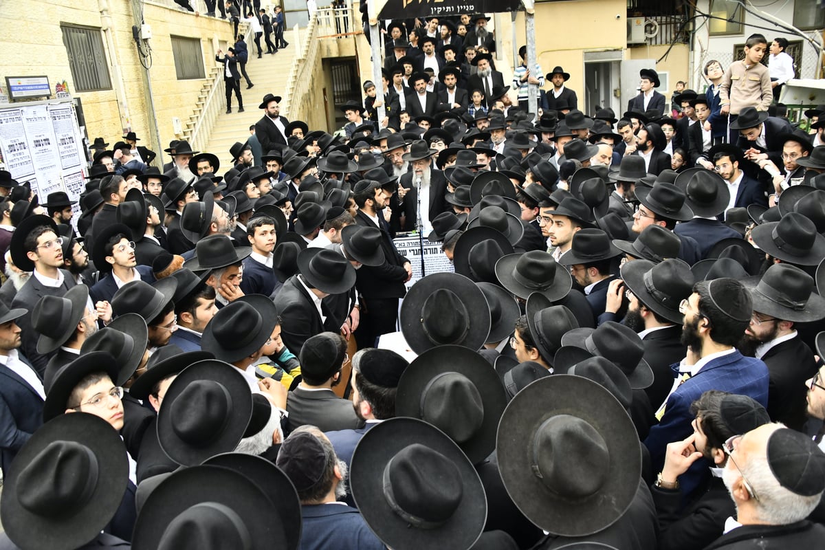 הלוויית הגאון רבי שלמה בן שמעון זצ"ל