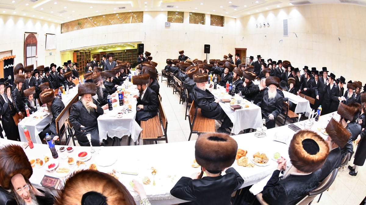 שמחת הבר מצווה בחצה"ק מכנובקא בעלזא - מעליץ