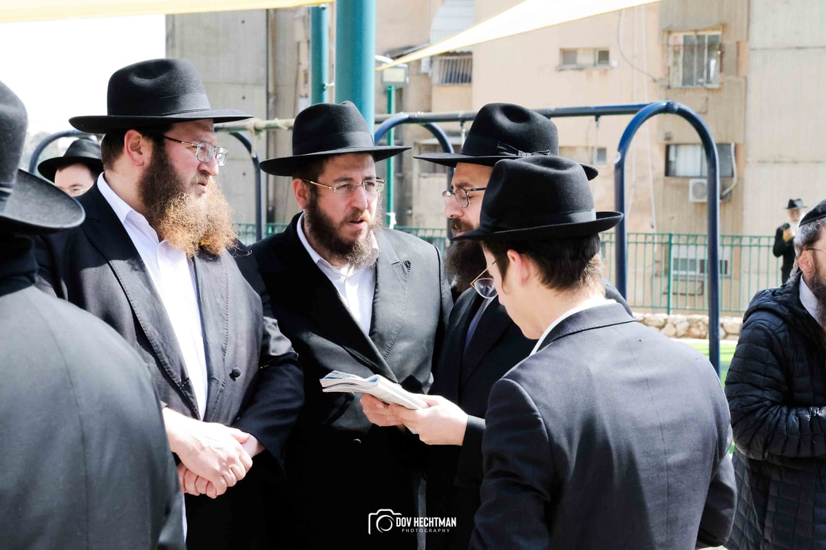 מסע הלוויית הגה"ח רבי יוסף יצחק ווילשאנסקי זצ"ל