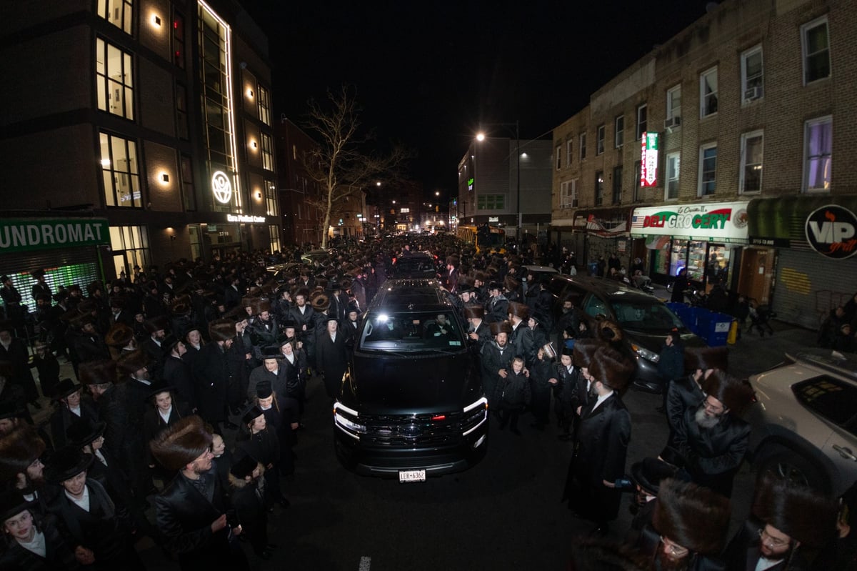 הרה"צ רבי אהרן מרדכי רוקח, שבת בבורו פארק