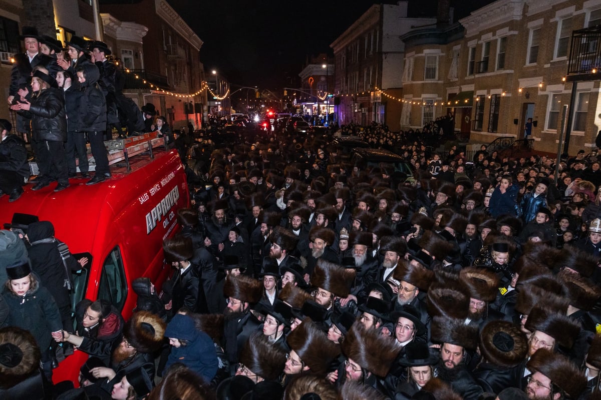 הרה"צ רבי אהרן מרדכי רוקח, שבת בבורו פארק