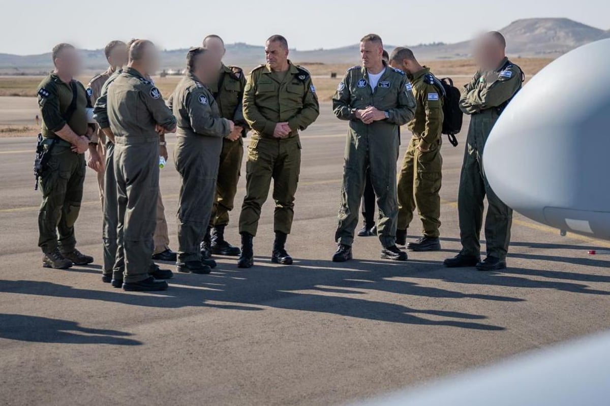 הרמטכ"ל בביקור בחיל האוויר