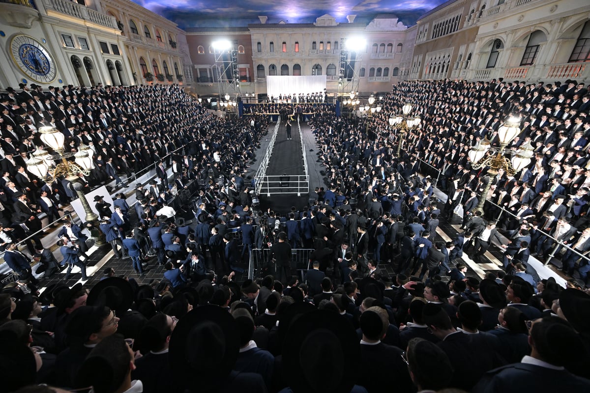 תיעוד ענק מחתונת בן הגרש"ב סורוצקין