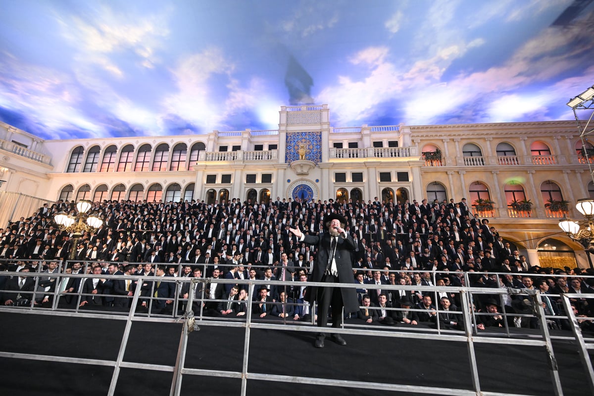 תיעוד ענק מחתונת בן הגרש"ב סורוצקין