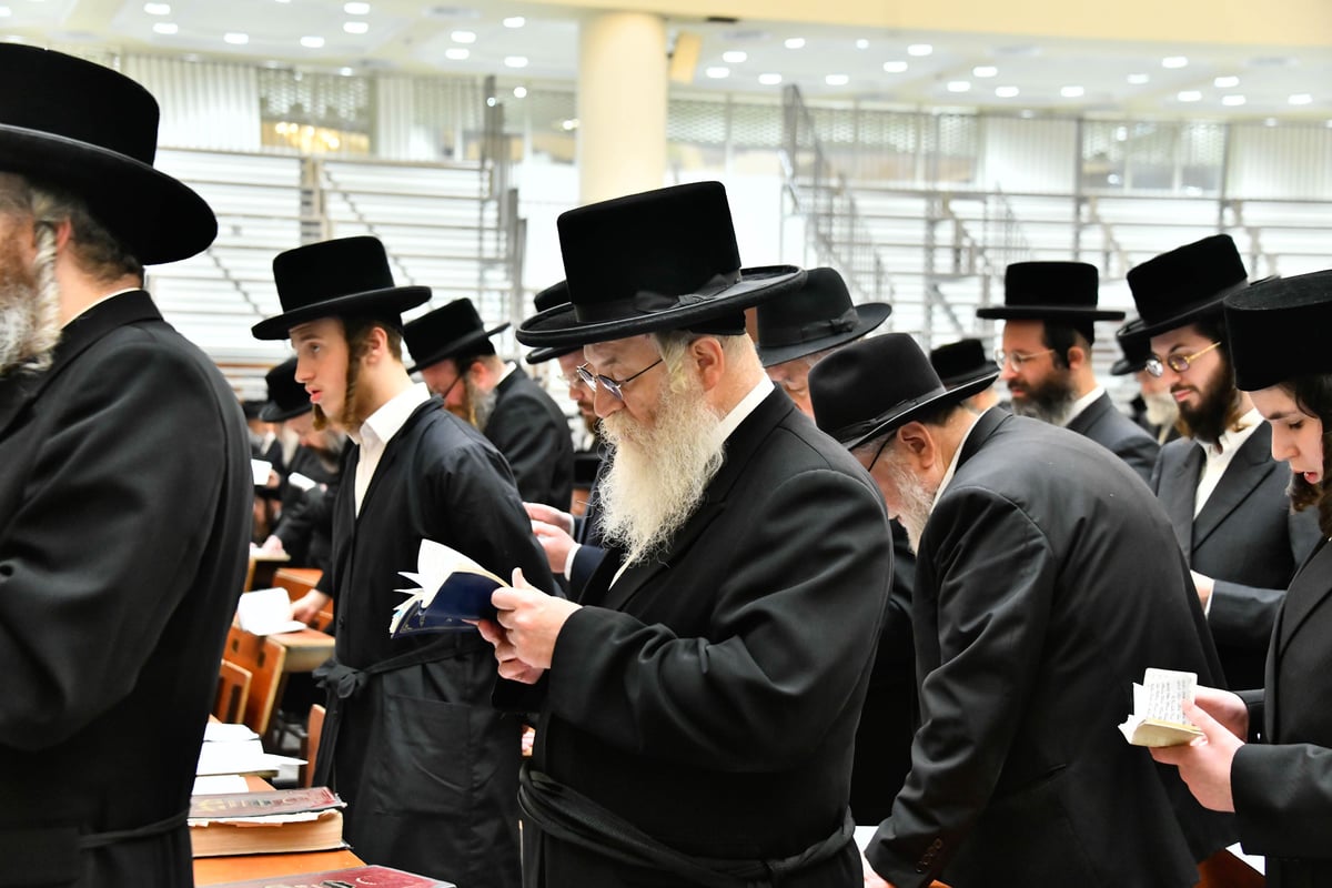 עצרת תפילה וזעקה בחצה"ק ויז'ניץ