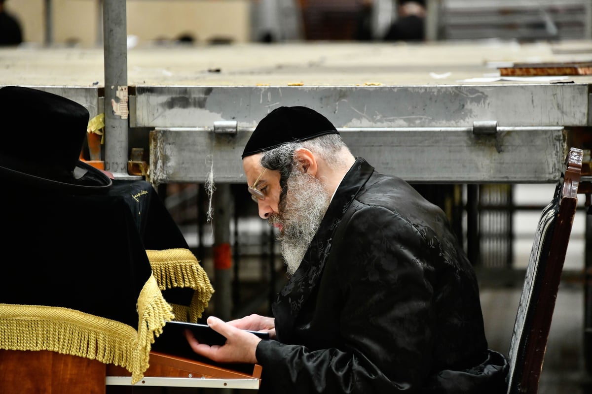 עצרת תפילה וזעקה בחצה"ק ויז'ניץ