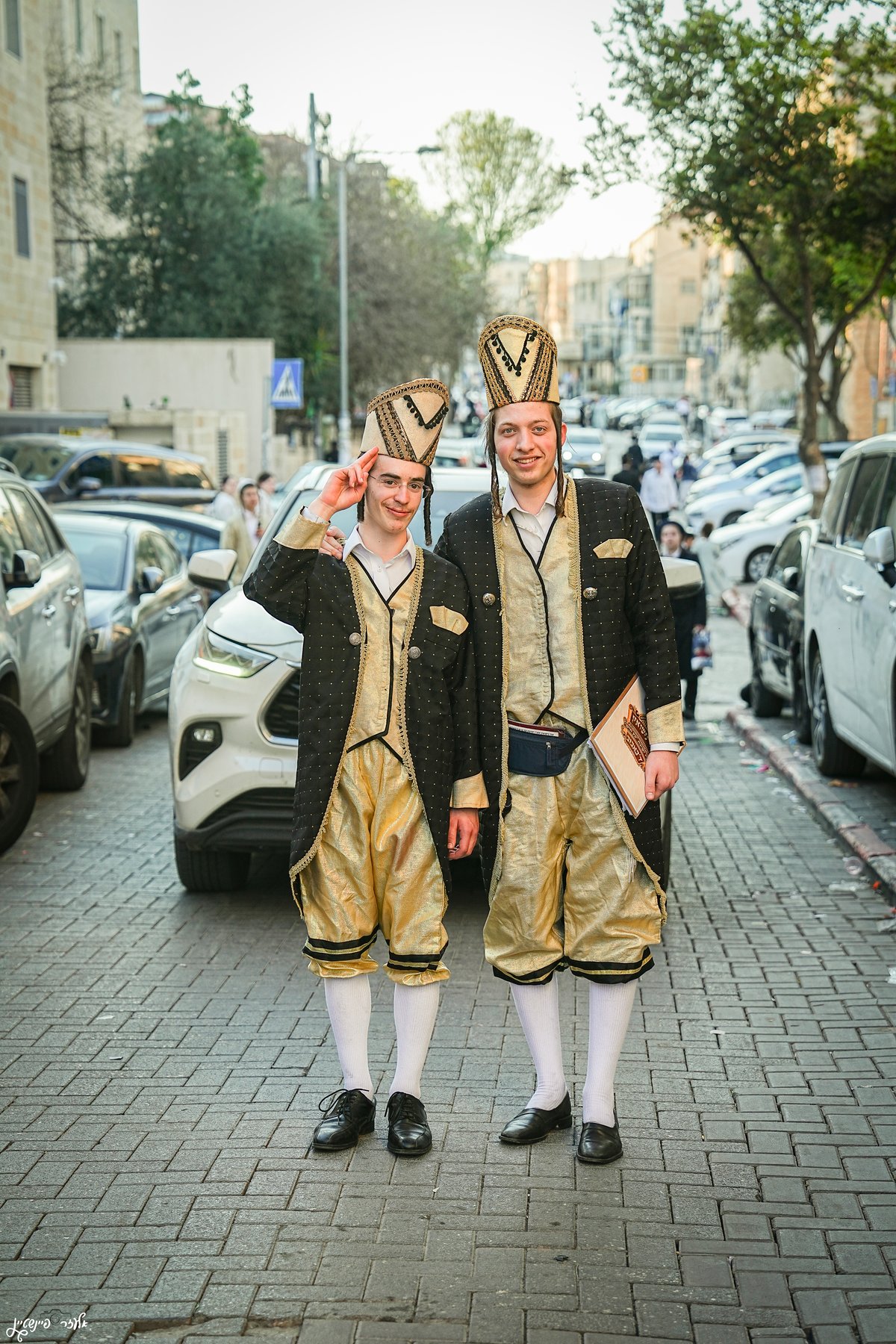 פורים ברחובות ירושלים