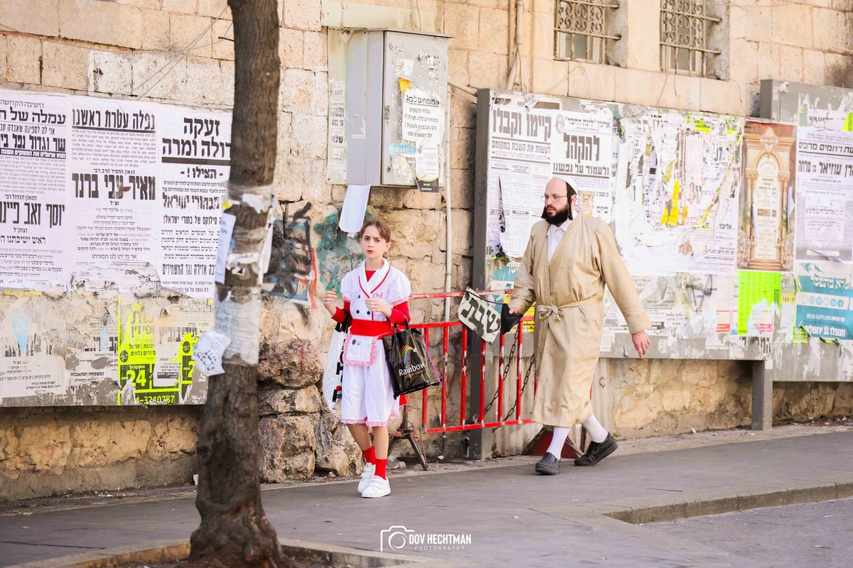 פורים תשפ"ה ברחובות ירושלים עיה"ק 