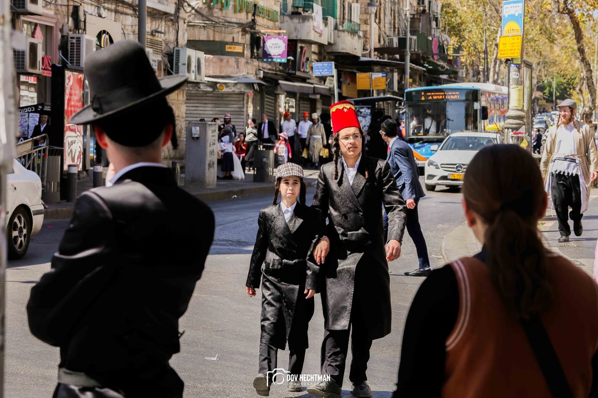 פורים תשפ"ה ברחובות ירושלים עיה"ק 