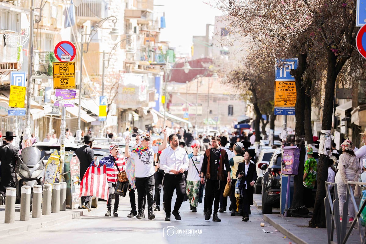 פורים תשפ"ה ברחובות ירושלים עיה"ק 