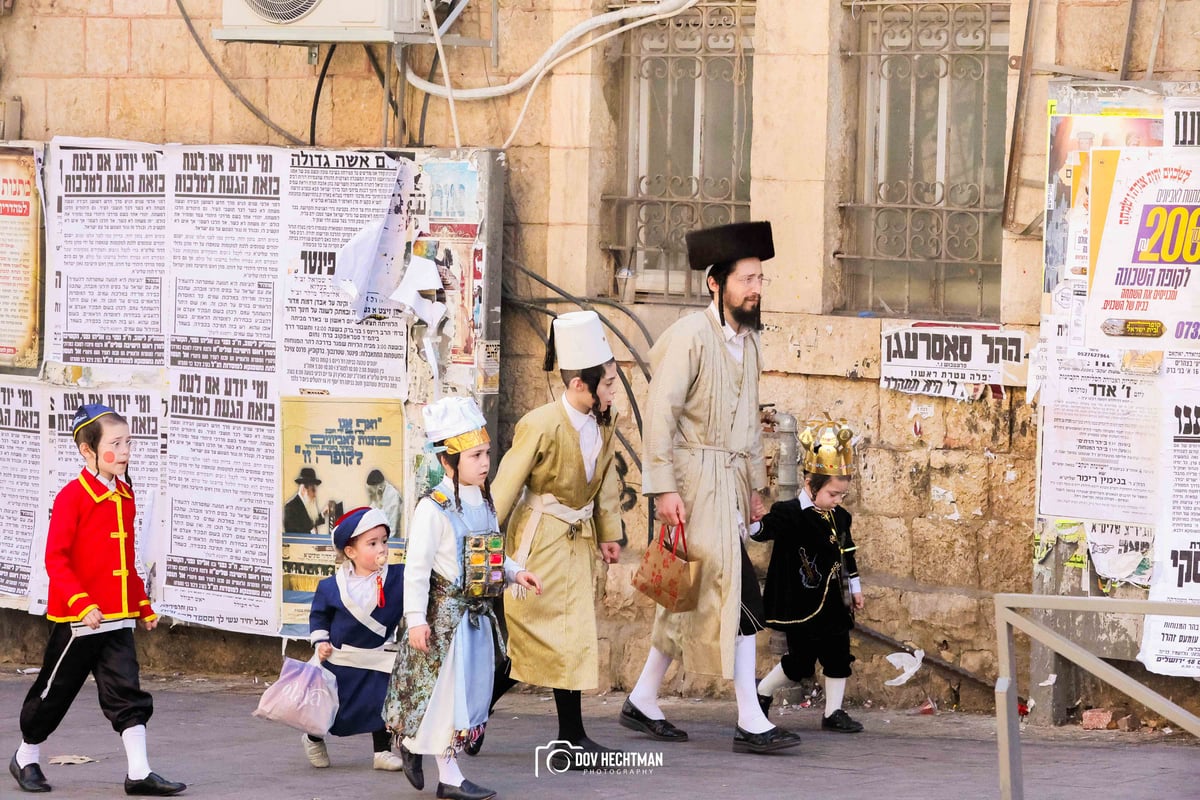 פורים תשפ"ה ברחובות ירושלים עיה"ק 