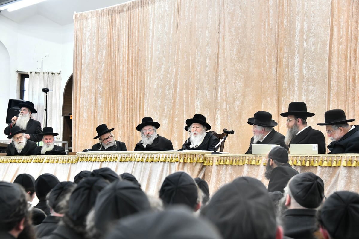 האדמו"ר מגור בביקור בתל אביב