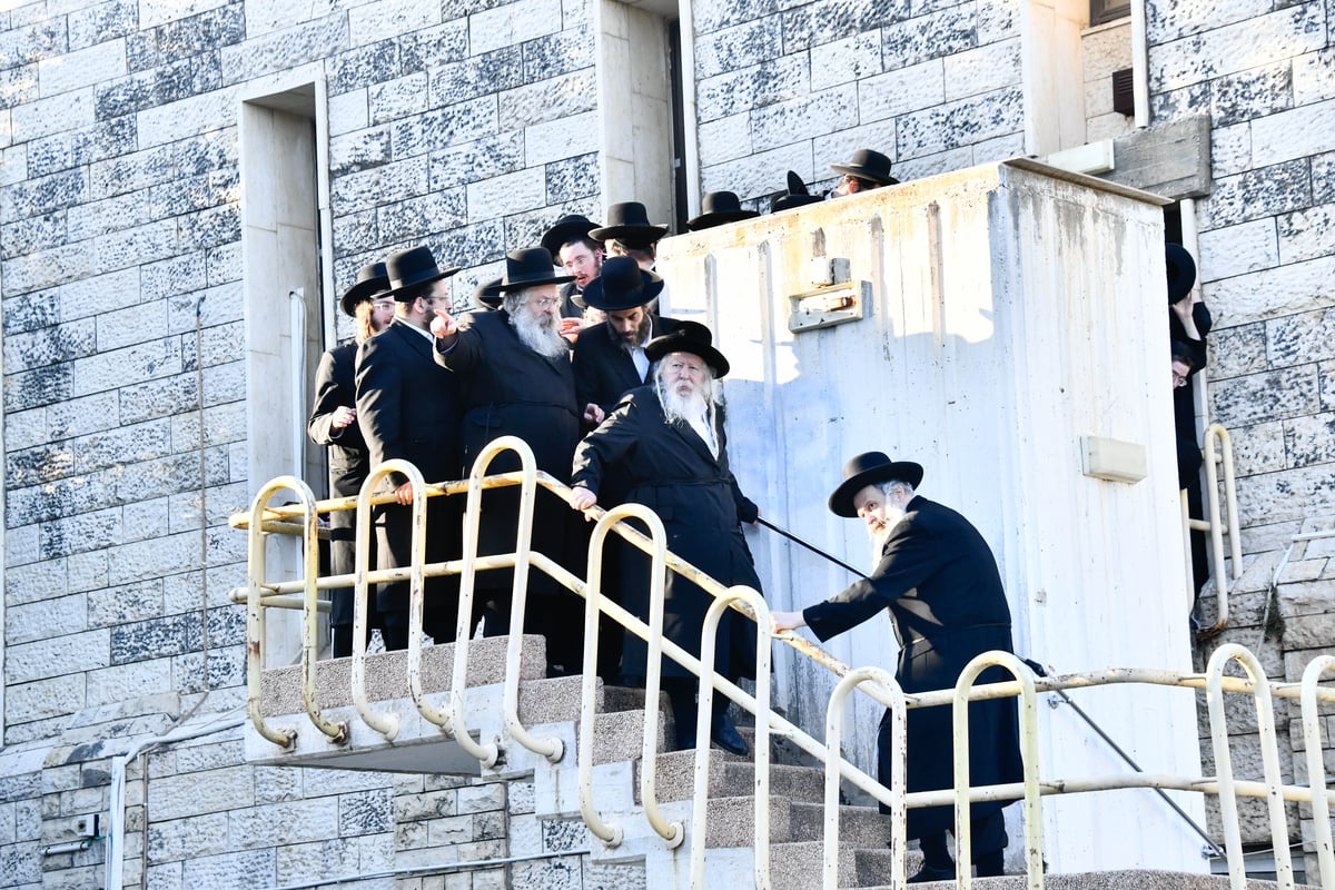 האדמו"ר מגור בביקור בתל אביב