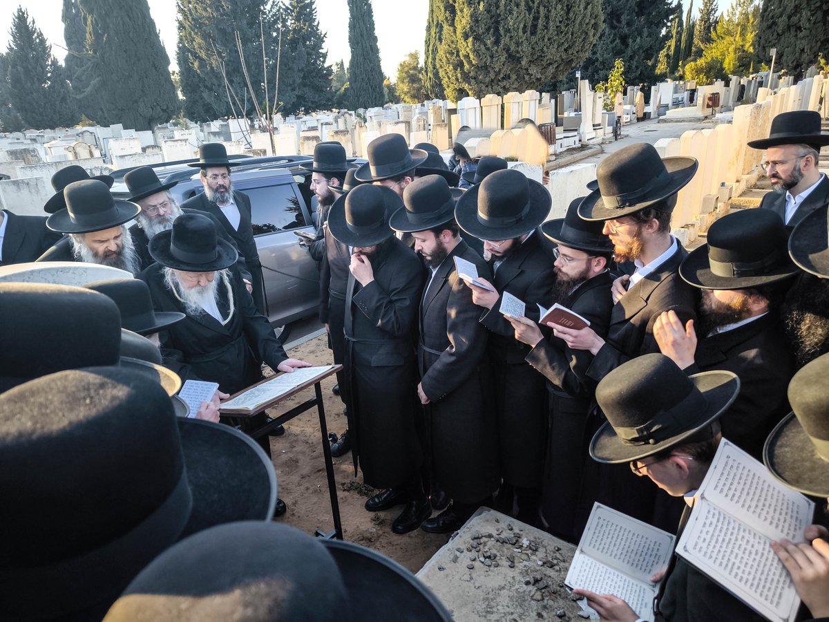 האדמו"ר מגור בביקור בתל אביב