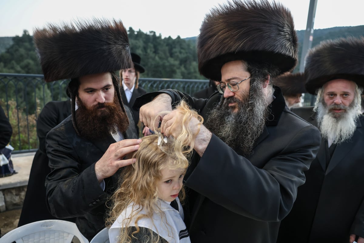 שמחת החלאקה לנין האדמו"ר מקרעטשניף י-ם