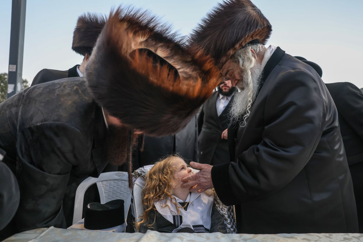 שמחת החלאקה לנין האדמו"ר מקרעטשניף י-ם