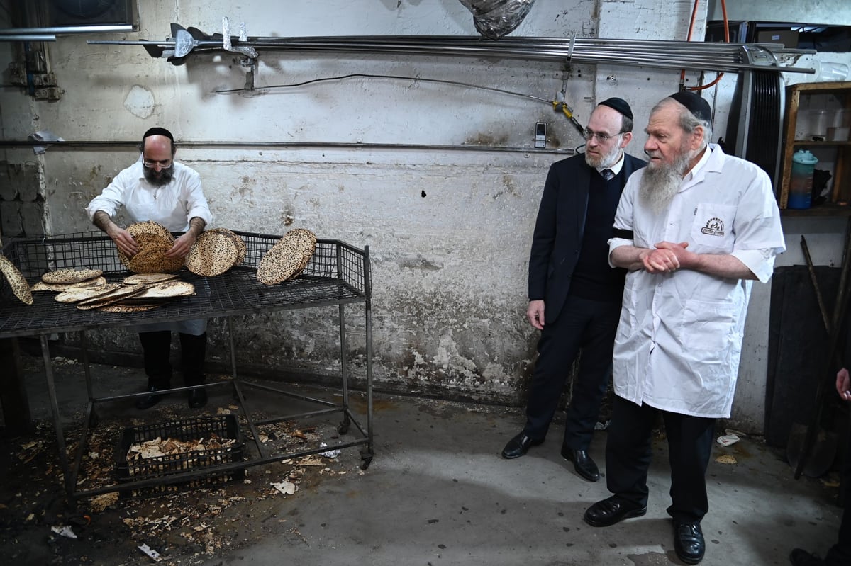 הגרמ"ש אדלשטיין באפיית מצות 