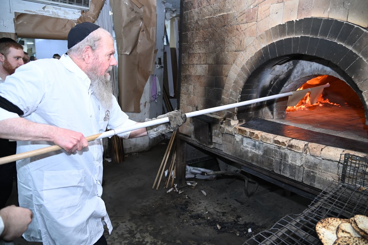 הגרמ"ש אדלשטיין באפיית מצות 