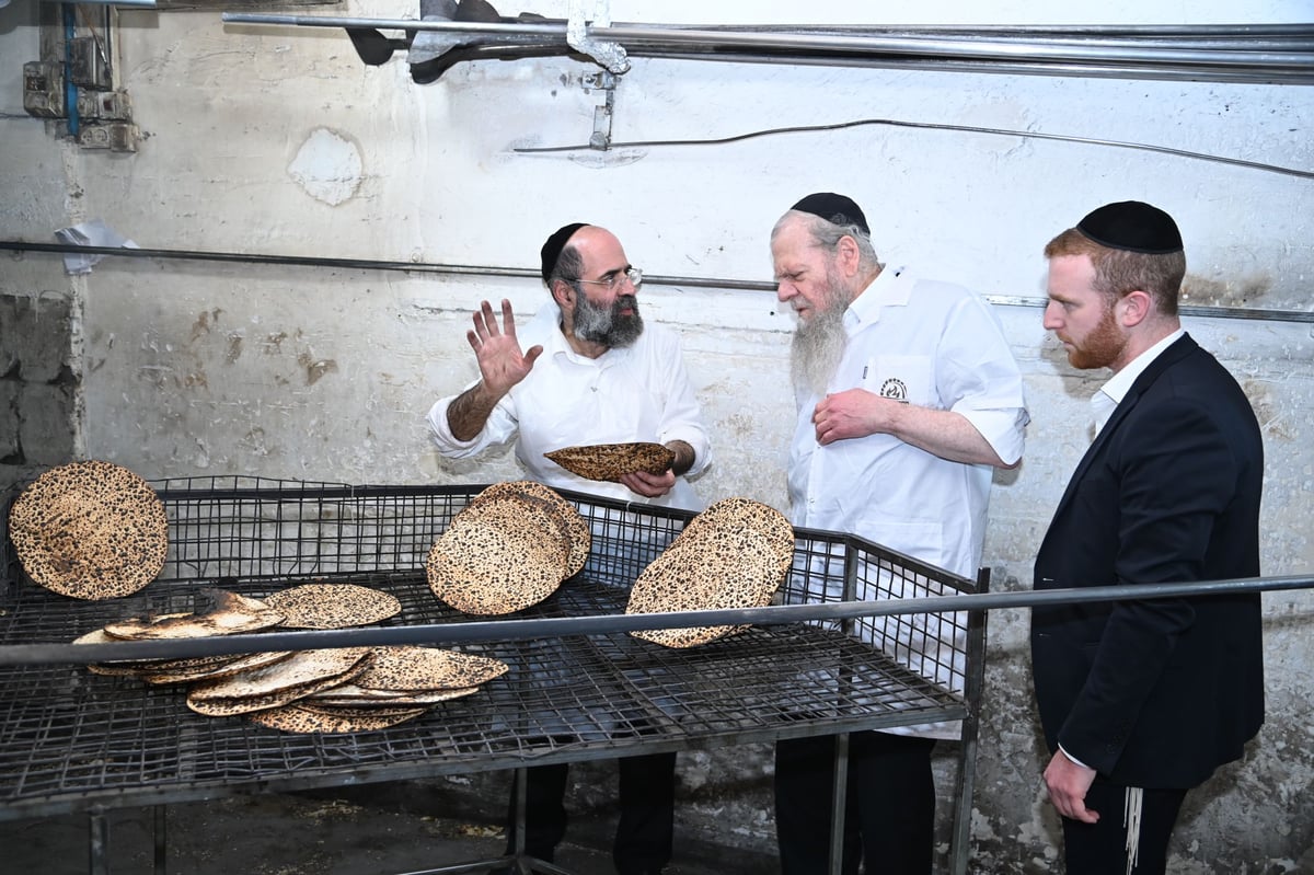 הגרמ"ש אדלשטיין באפיית מצות 