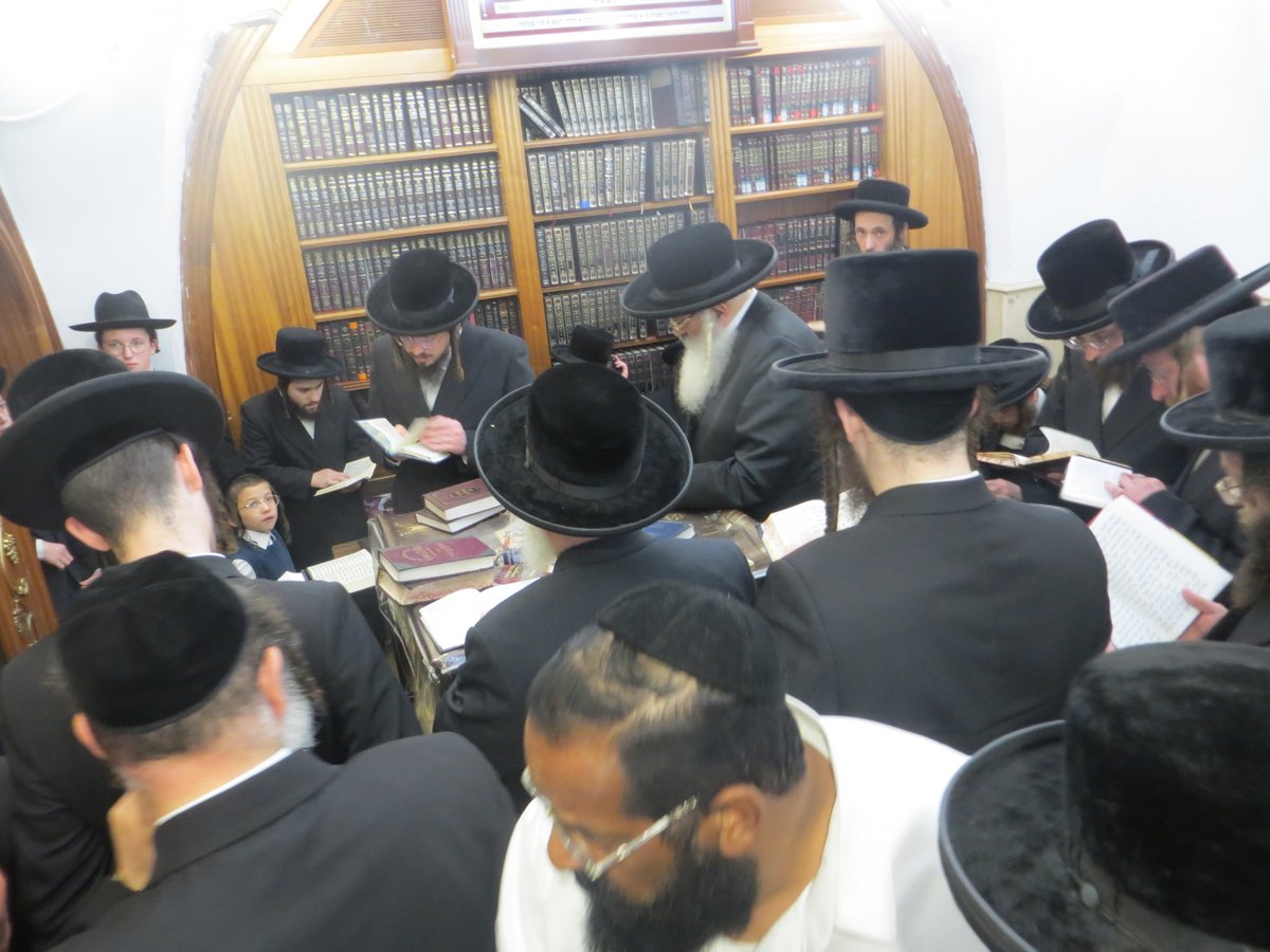 האדמו"ר מדושינסקיא באתרא קדישא מירון