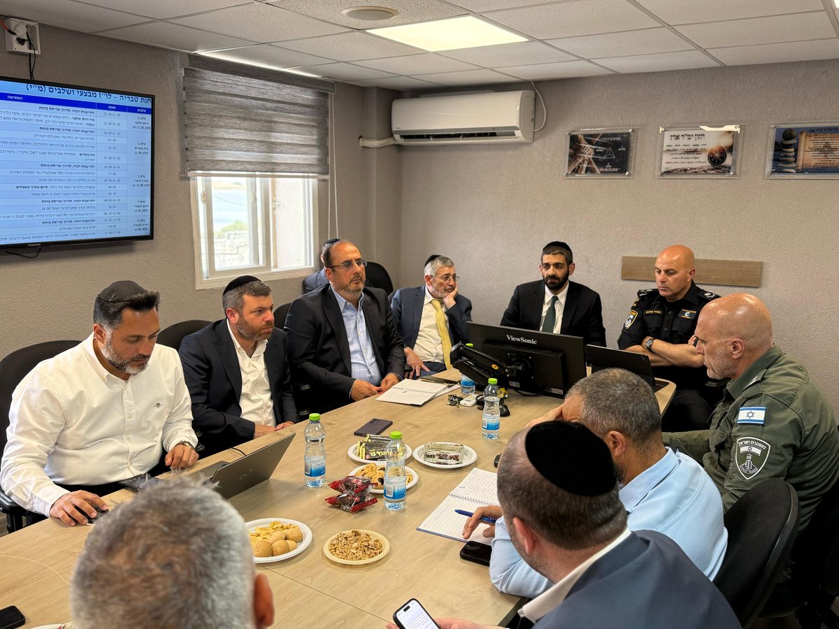 היערכות מבצעית לקליטת כמאה אלף מתפללים בהילולת רבי מאיר בעל הנס בטבריה