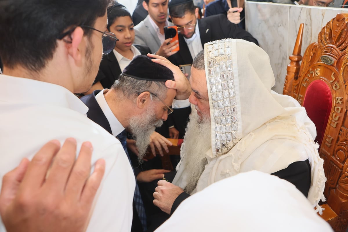 שמחת הברית לנכד הגאון רבי יגאל כהן