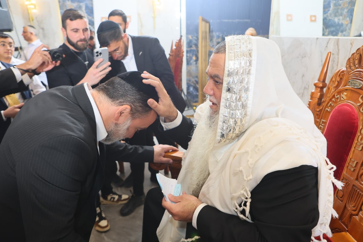 שמחת הברית לנכד הגאון רבי יגאל כהן
