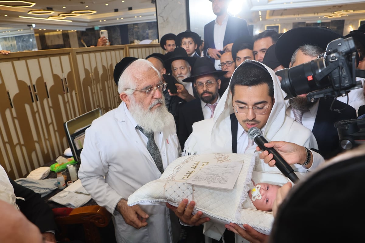 שמחת הברית לנכד הגאון רבי יגאל כהן
