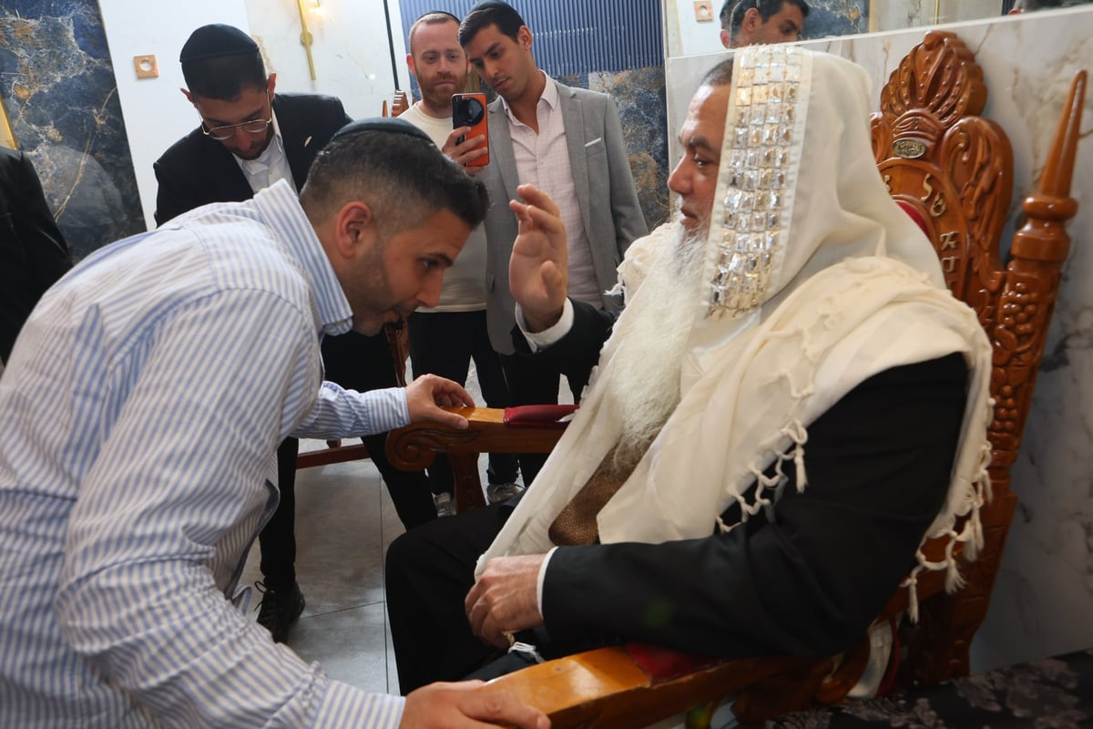 שמחת הברית לנכד הגאון רבי יגאל כהן
