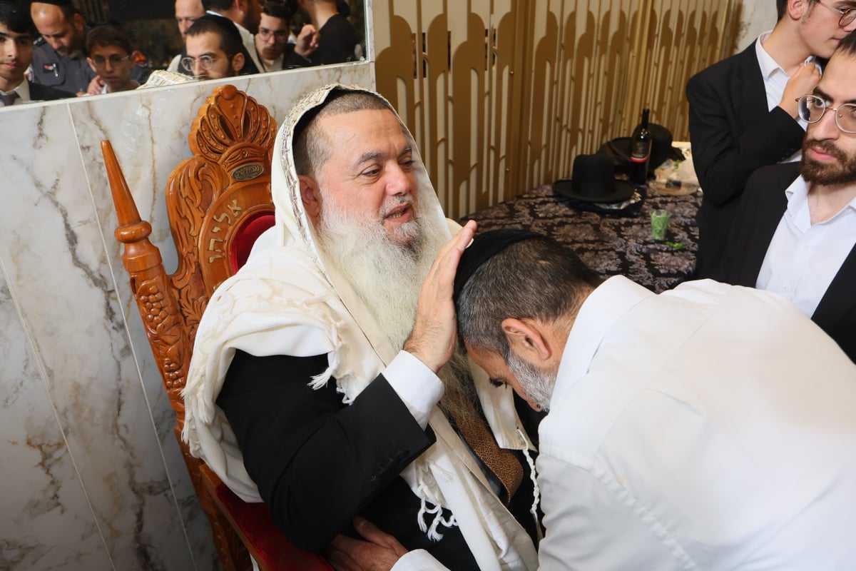 שמחת הברית לנכד הגאון רבי יגאל כהן