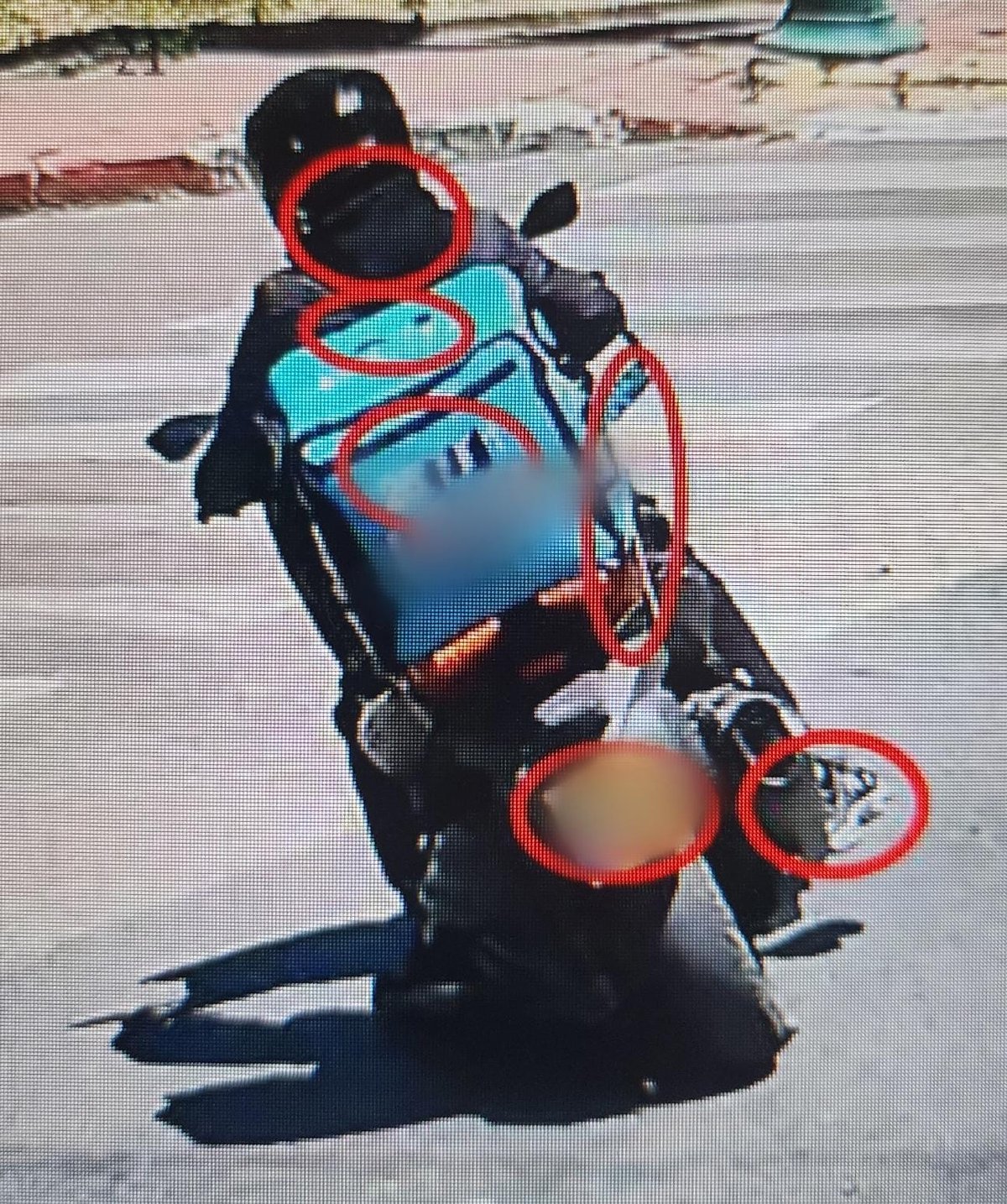 החשוד נמלט