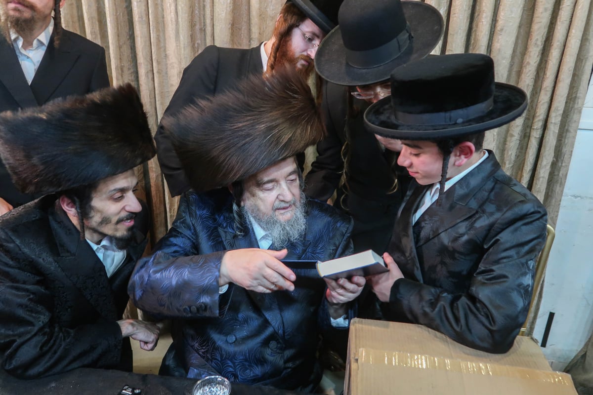 שמחת הבר מצווה לנין הגרי"מ שעכטער