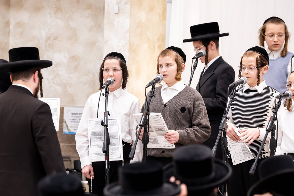 האדמו"ר מסאטמר בביקור בבלומינגבערג