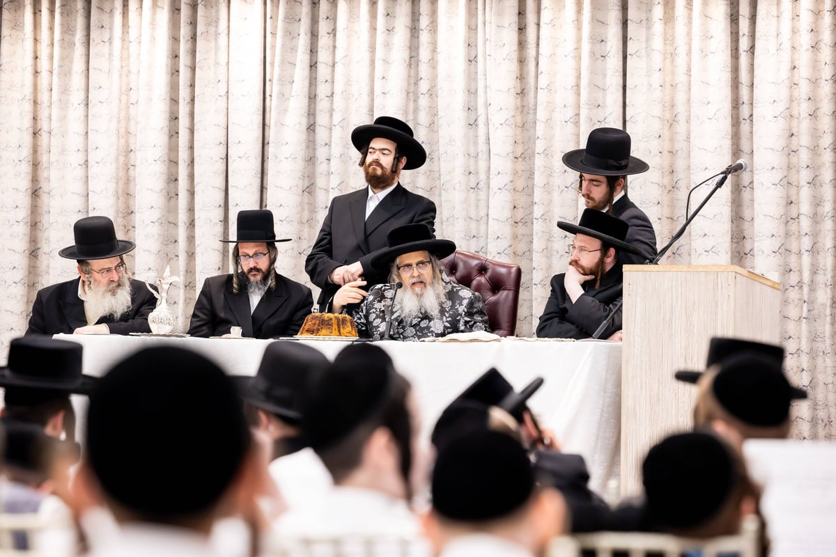 האדמו"ר מסאטמר בביקור בבלומינגבערג