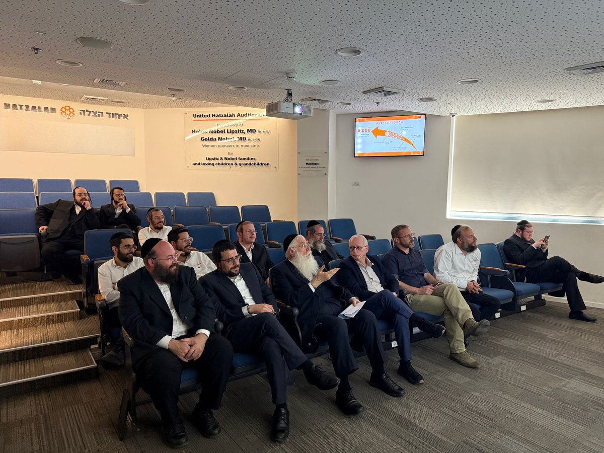 איחוד הצלה בהיערכות לאבטחת הרפואית הילולת הרשב"י