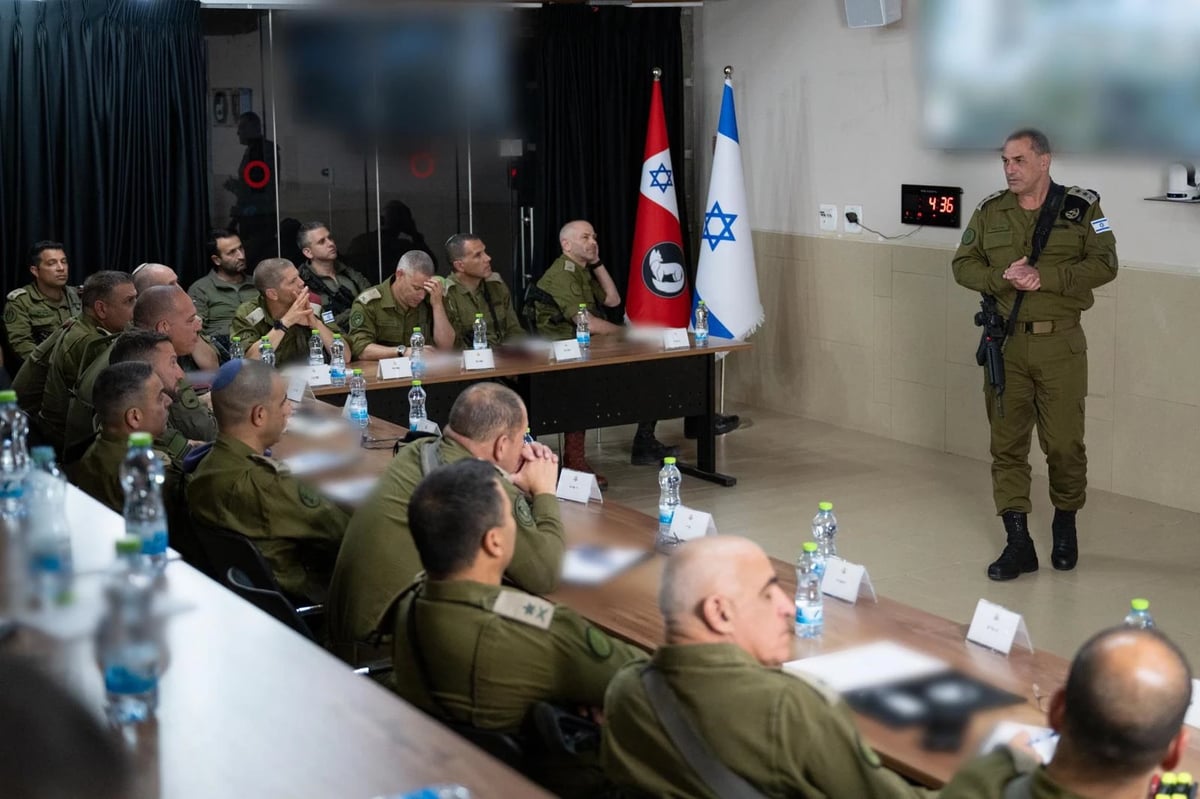 הרמטכ"ל זמיר בעזה